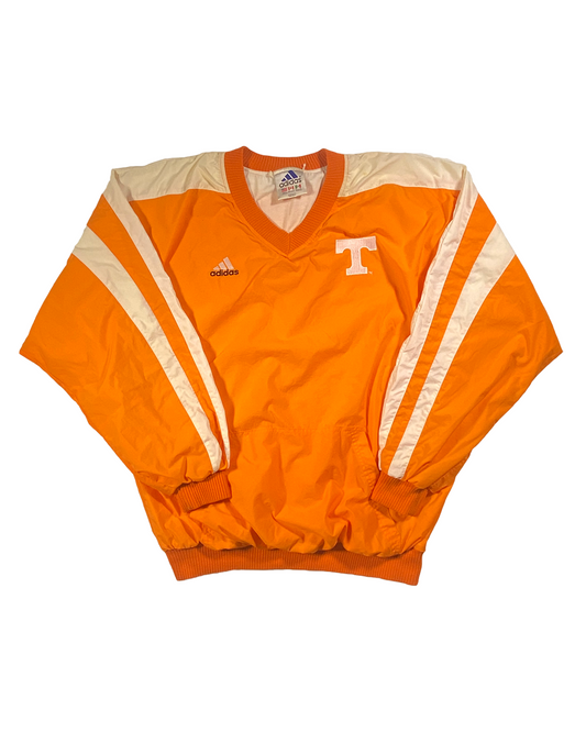 ADIDAS UNIVERSITY OF TENNESSEE PULLOVER JACKET — L