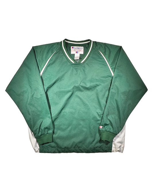 CHAMPION SOLID PULLOVER JACKET — L