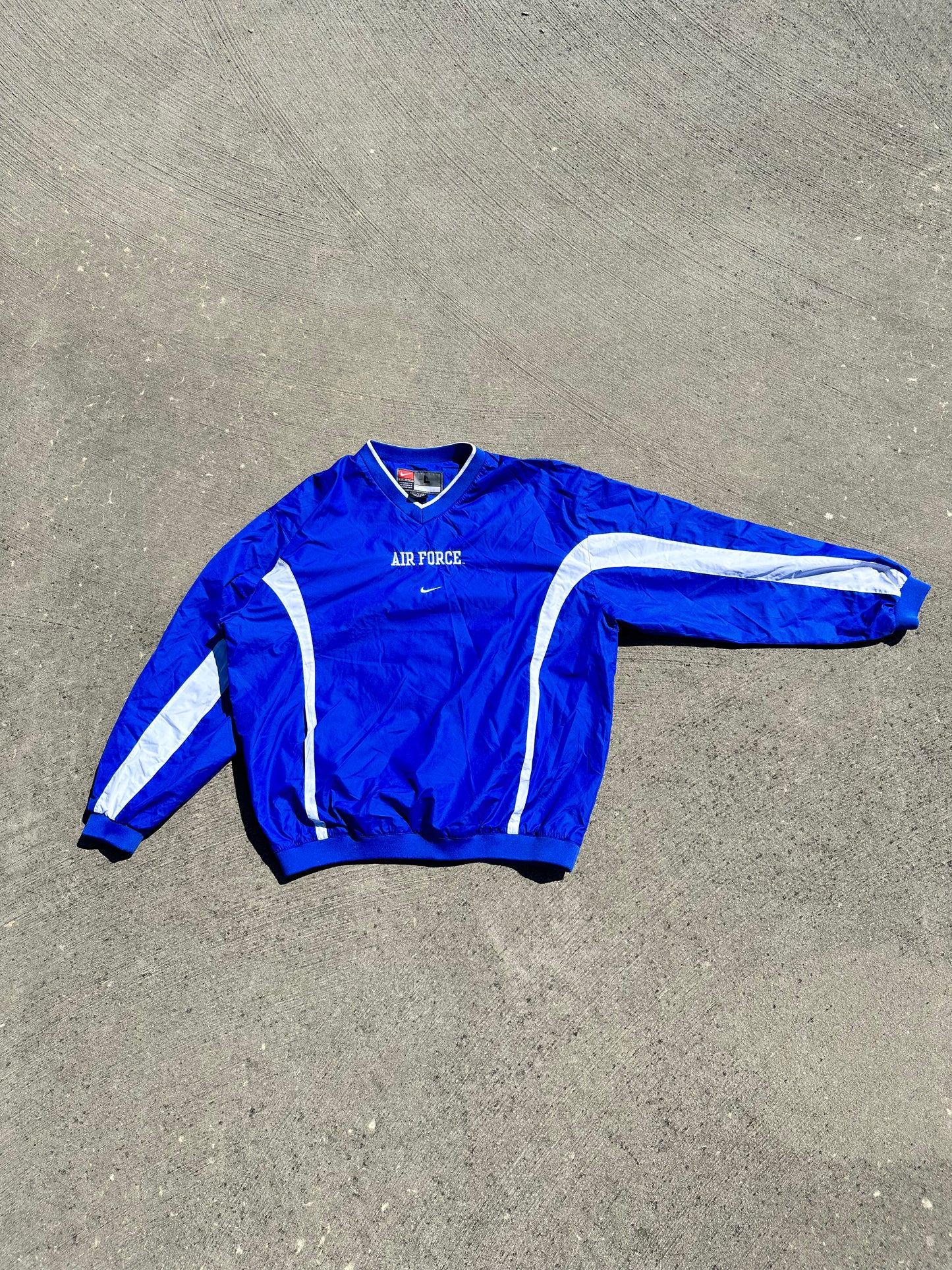 NIKE AIR FORCE PULLOVER JACKET — L